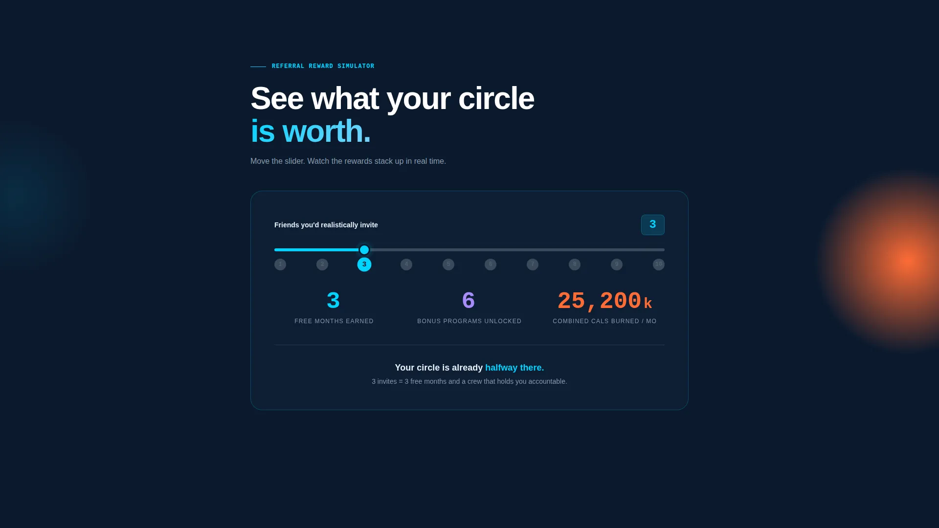 Fitness Referral Landing Page Template