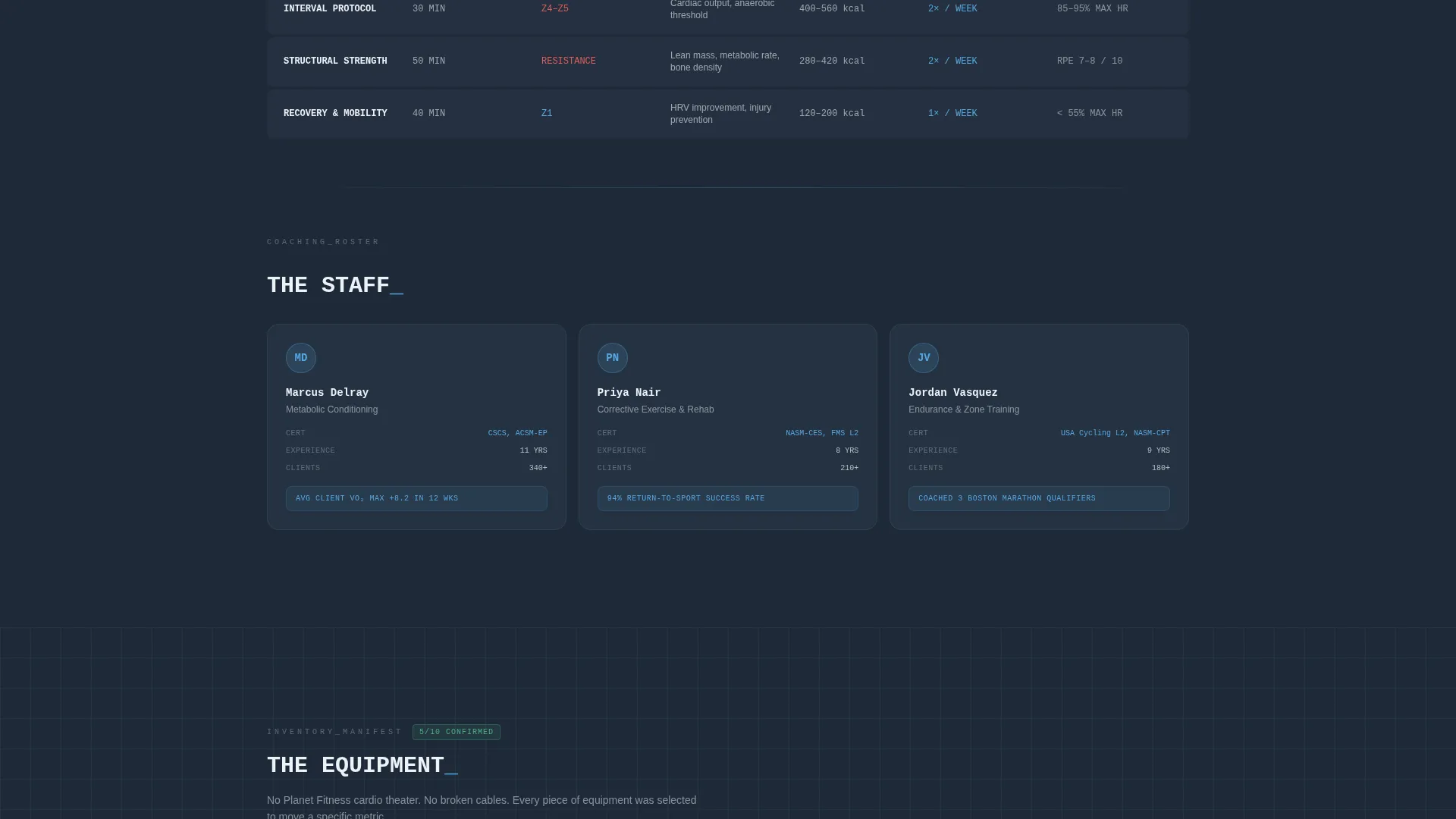 Fitness Studio Pre-Launch Website Template