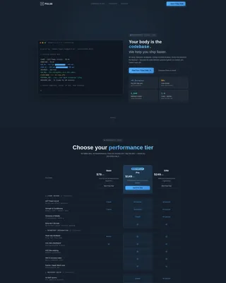 Fitness Studio Professional Website Template