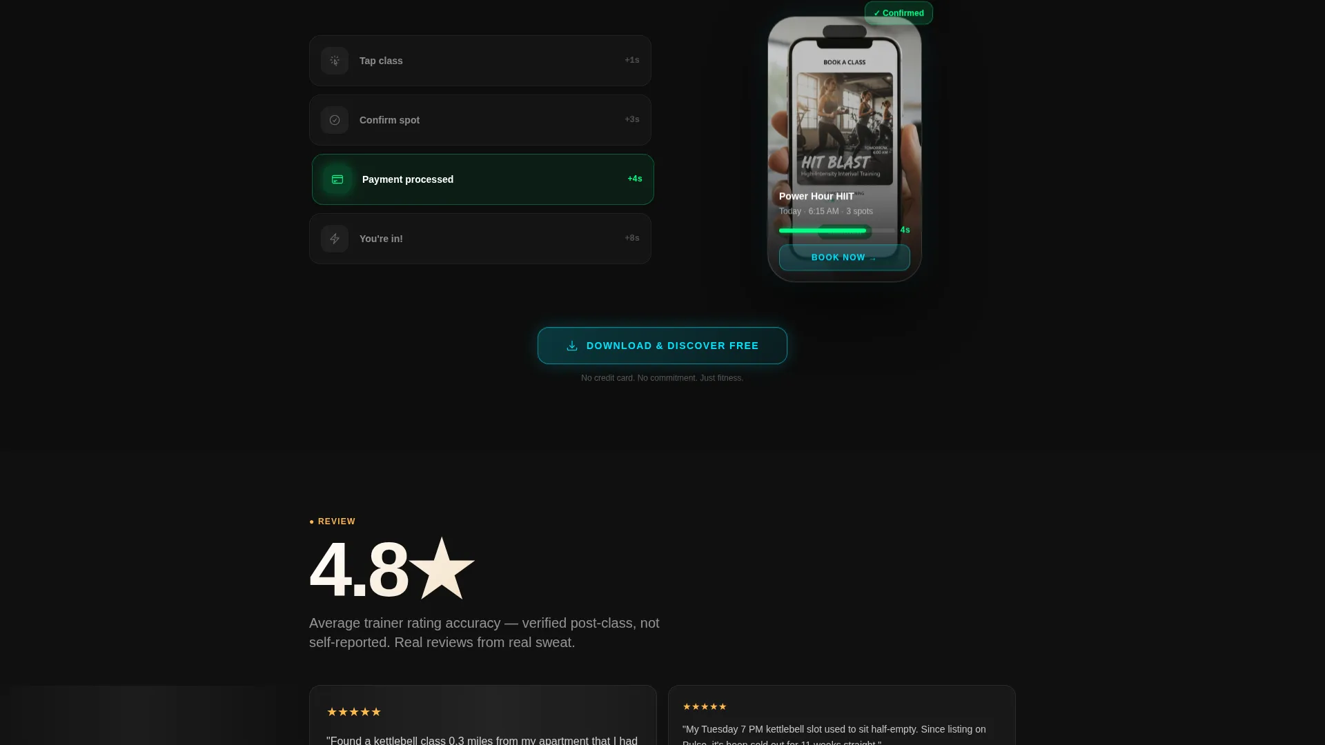 Fitness Directory Landing Page Template