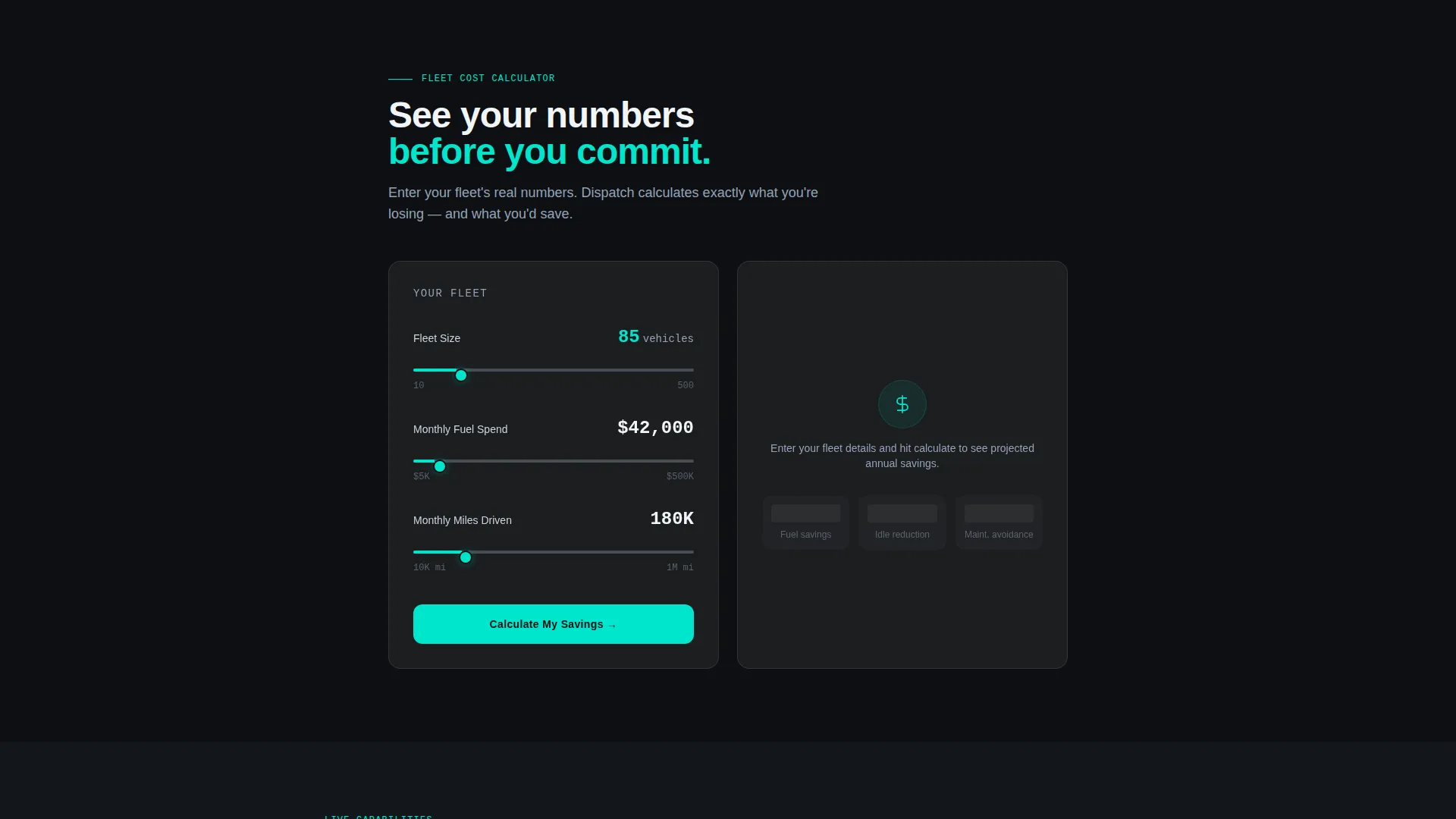 Fleet Telematics Landing Page Template