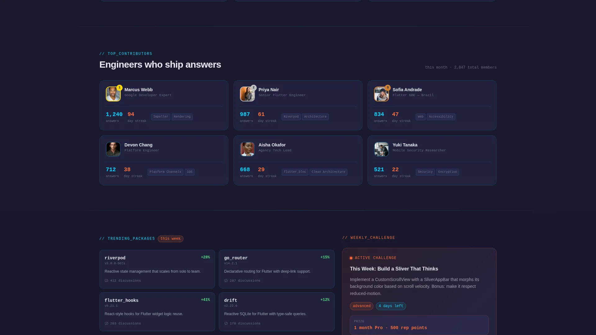 Dynamic Flutter | Free Website Template | Rocket