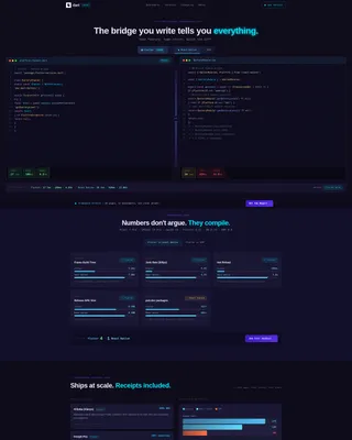 Decisive Flutter | Free Website Template | Rocket