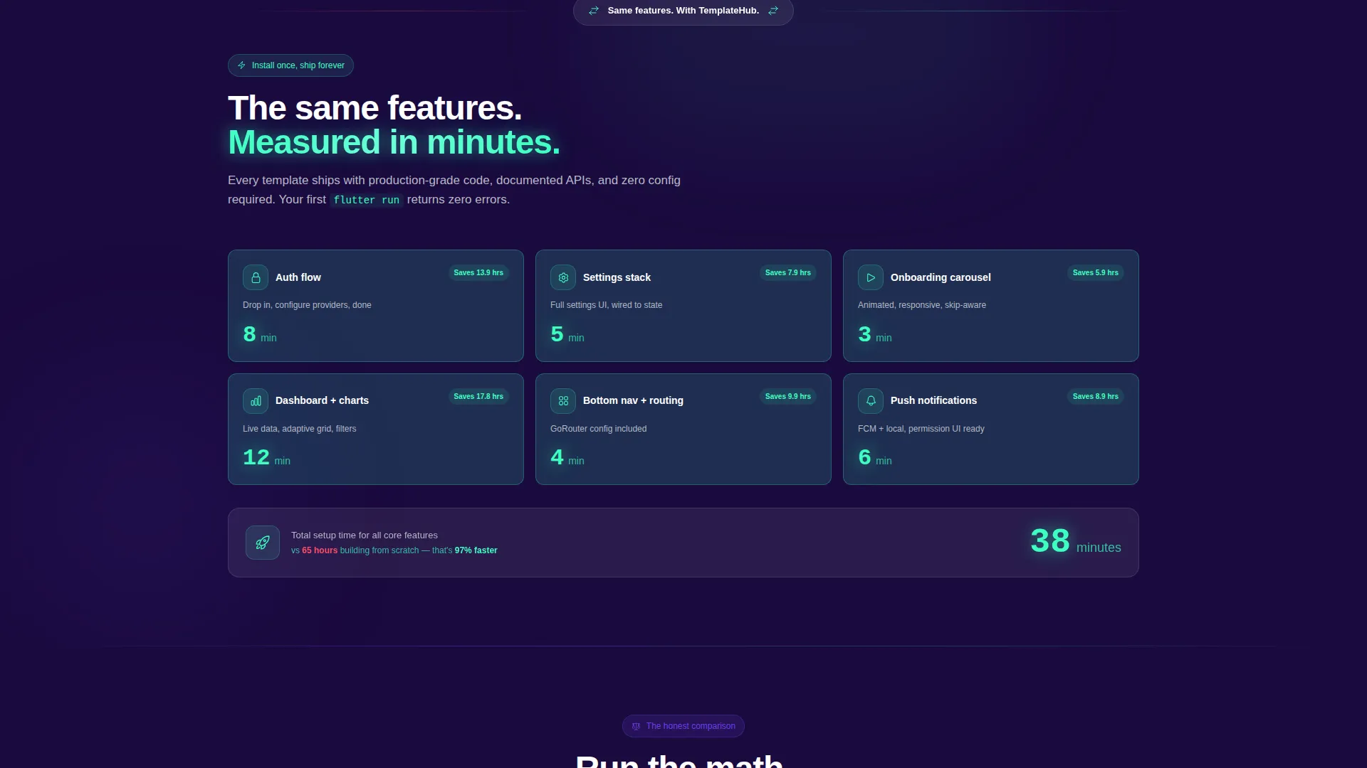 Powerful Template | Free Website Template | Rocket