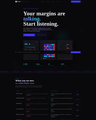 Dining Platform Landing Page Template