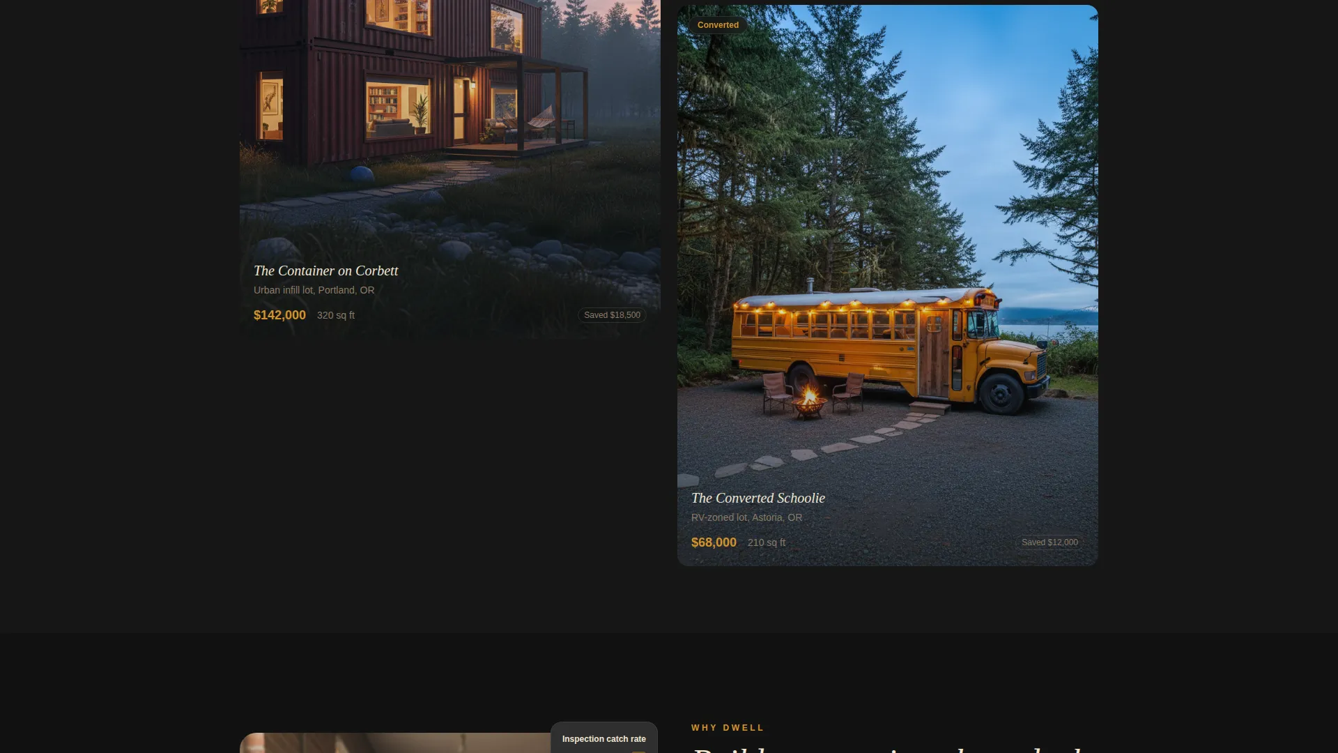 Tiny Home Buyer's Agent Landing Page Template