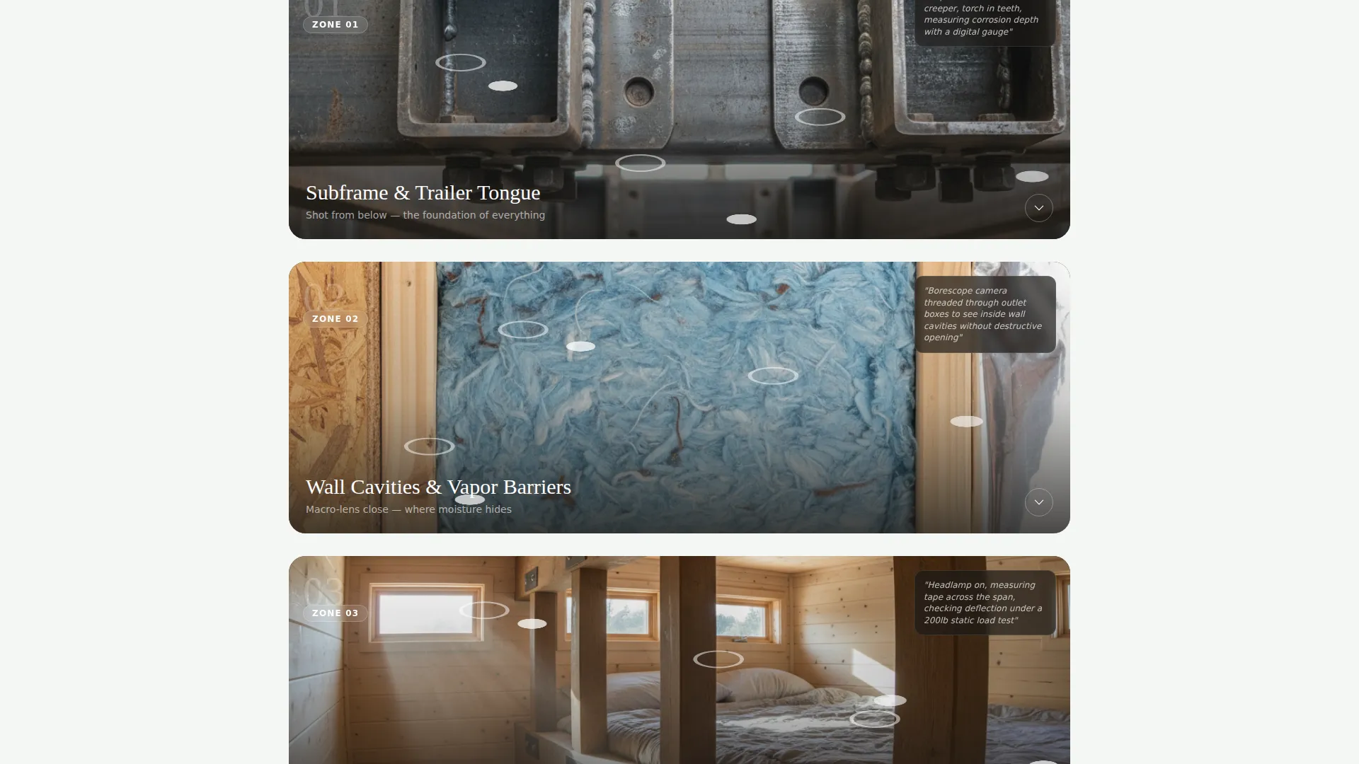Tiny Home Inspector Landing Page Template