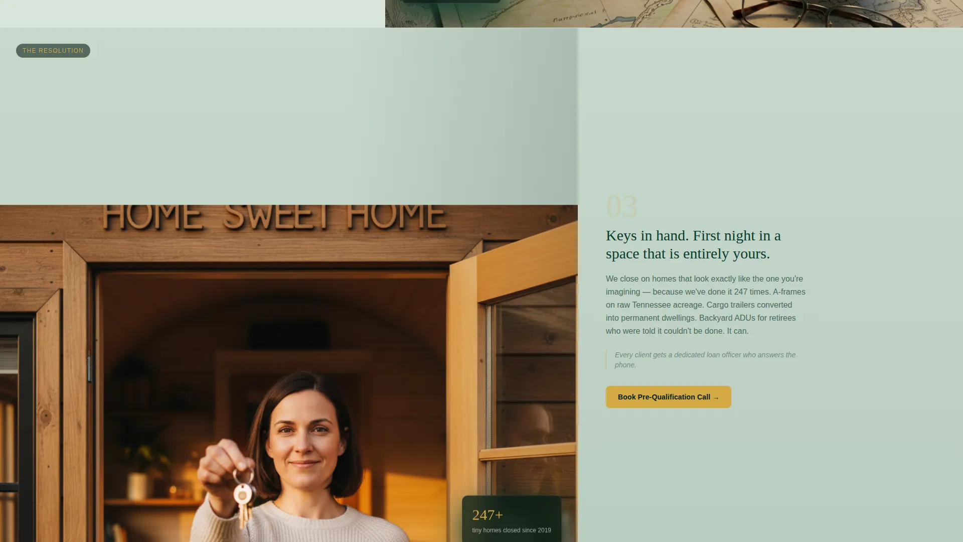Home Mortgage Landing Page Template - Homestead