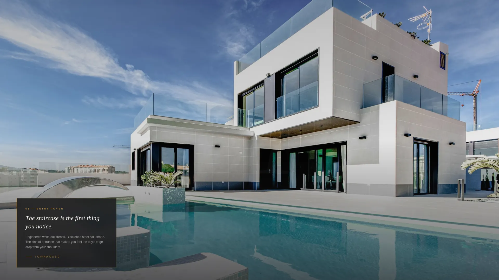 Developer Landing Page Template | Immersive Real Estate