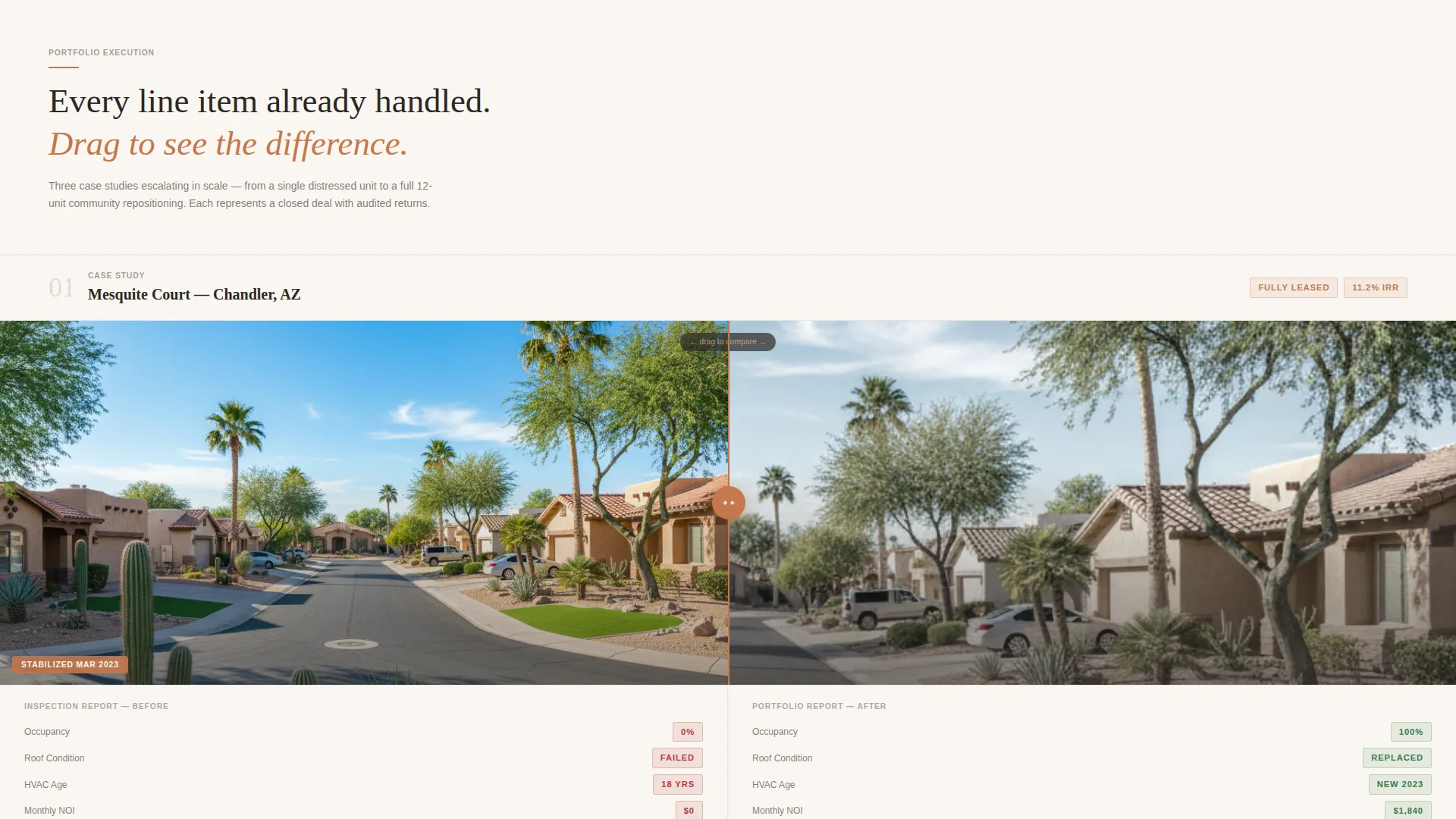 Townhouse Investment Landing Page Template