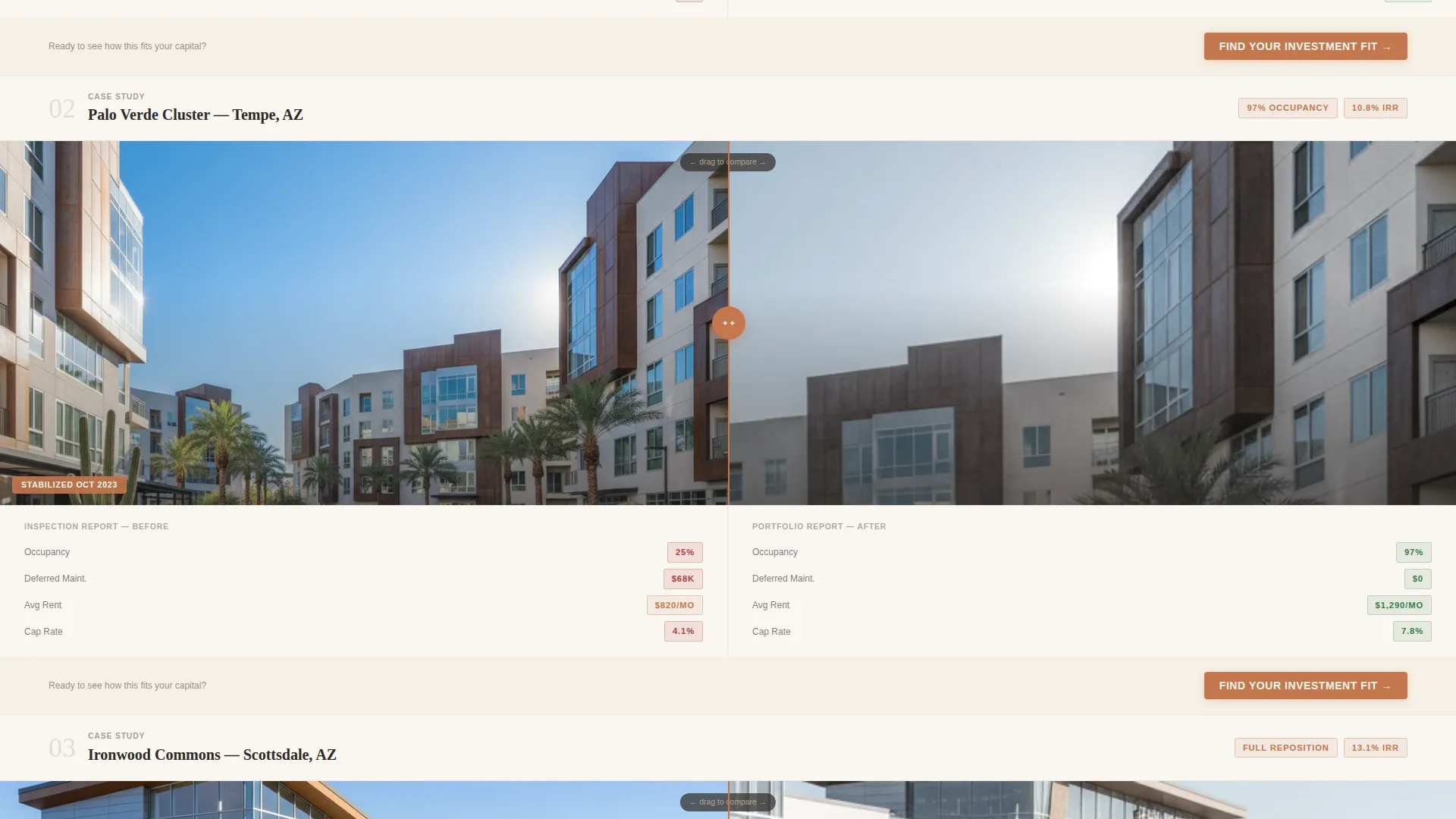 Townhouse Investment Landing Page Template