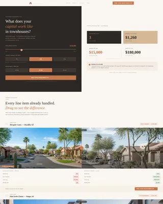 Trusted Townhouse Equity Landing Page Template