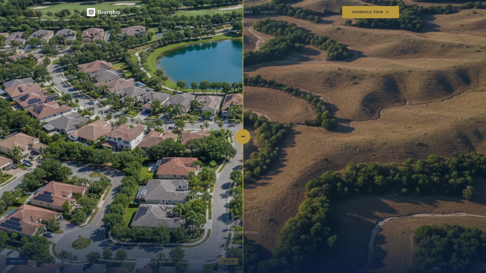 Master-Planned Community Landing Page Template