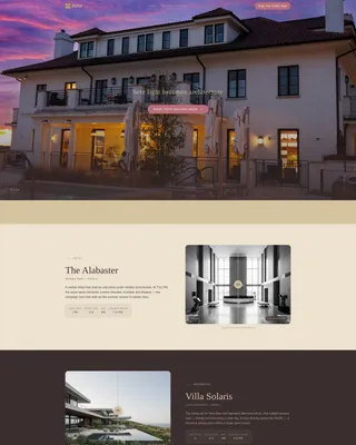 Luxury Photography Landing Page Template