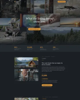 Vacation Home Inspector Landing Page Template