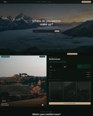Vacation Property Investment Landing Page Template