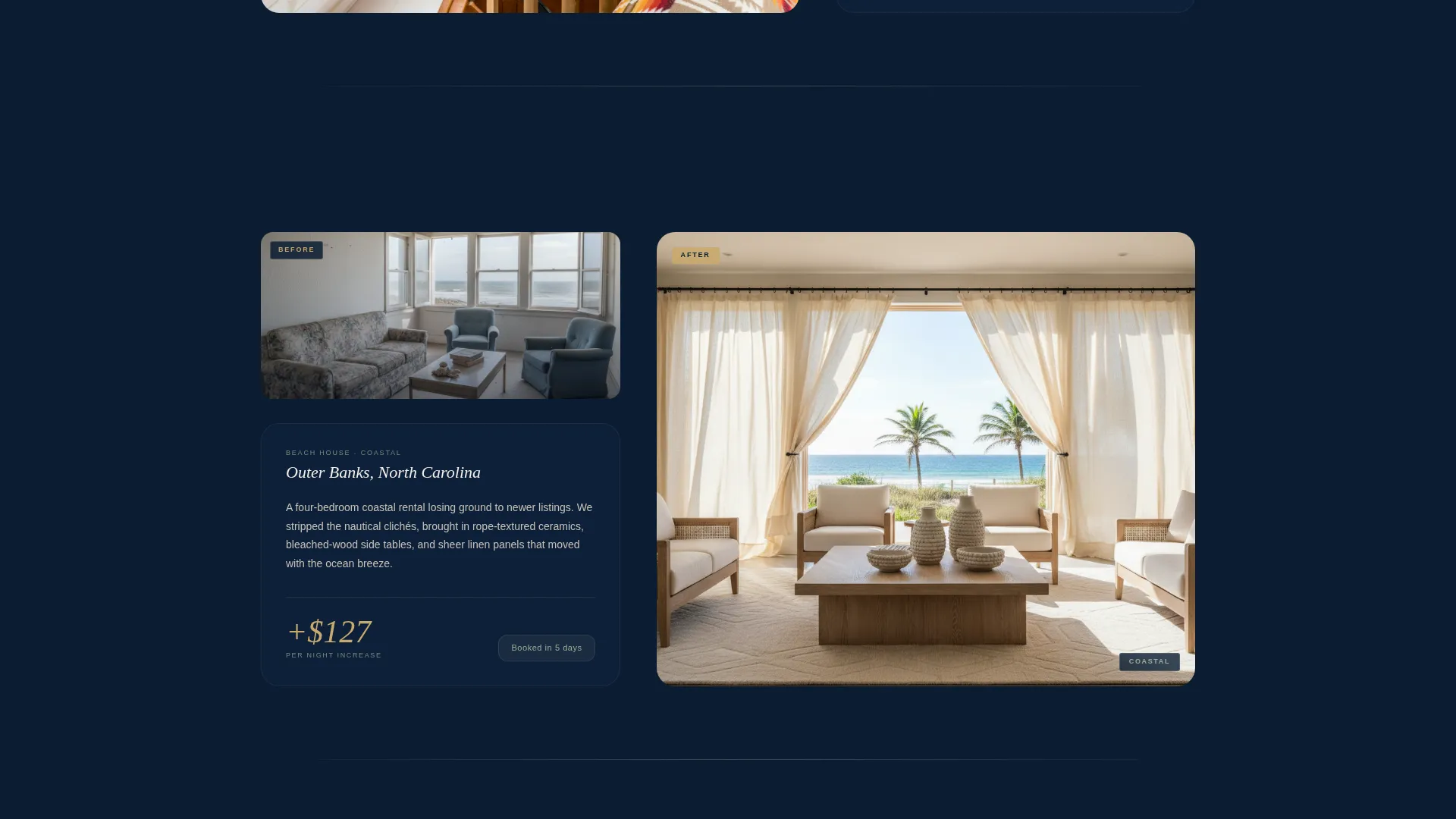 Expert Home Staging Landing Page Template