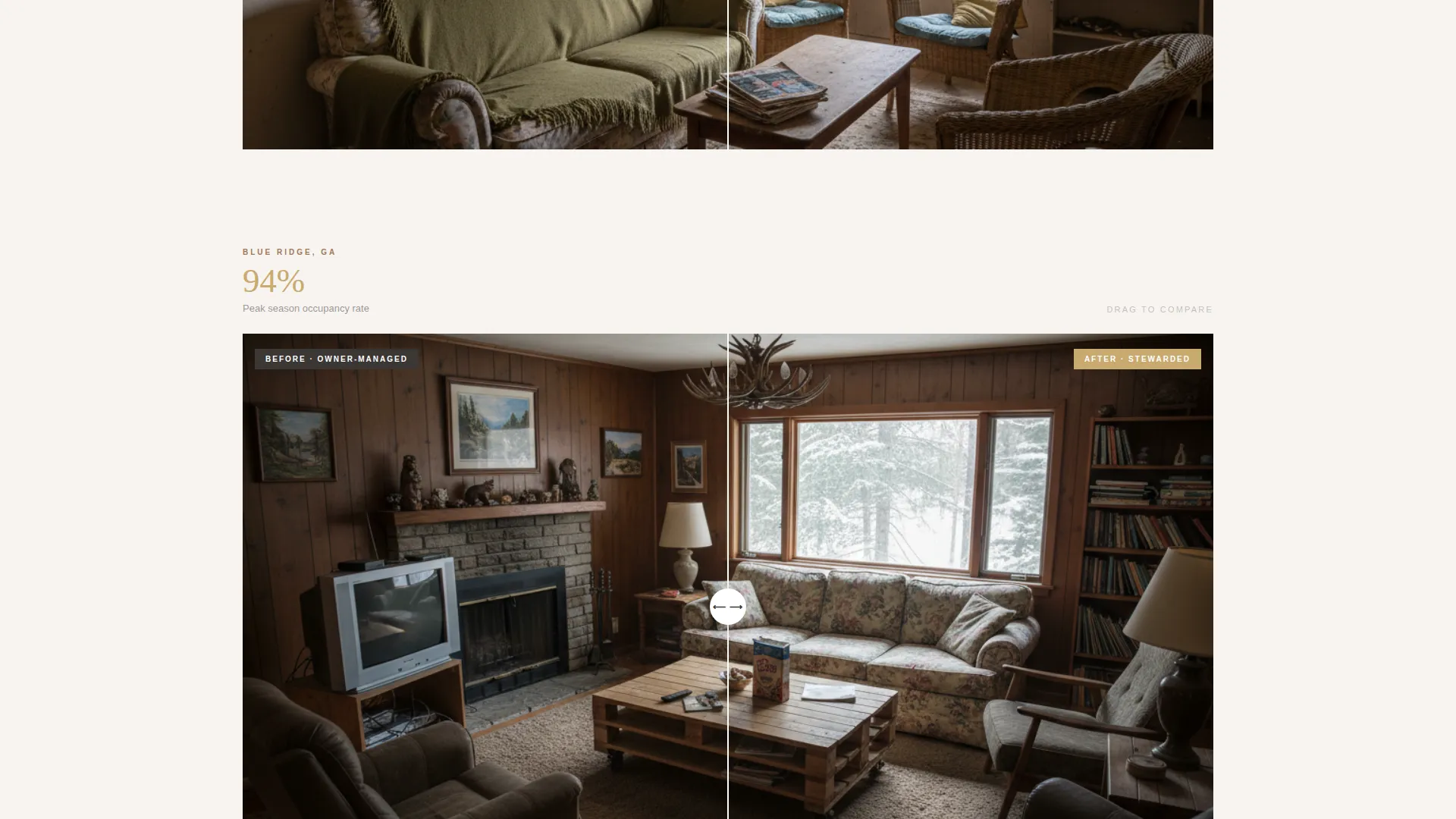 Vacation Rental Management Landing Page Template