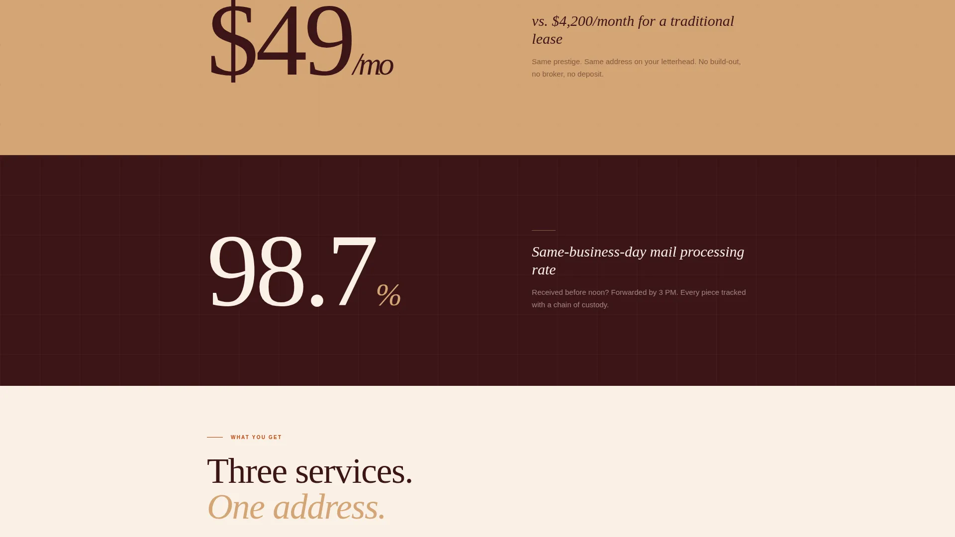 Elite Virtual Office Landing Page Template