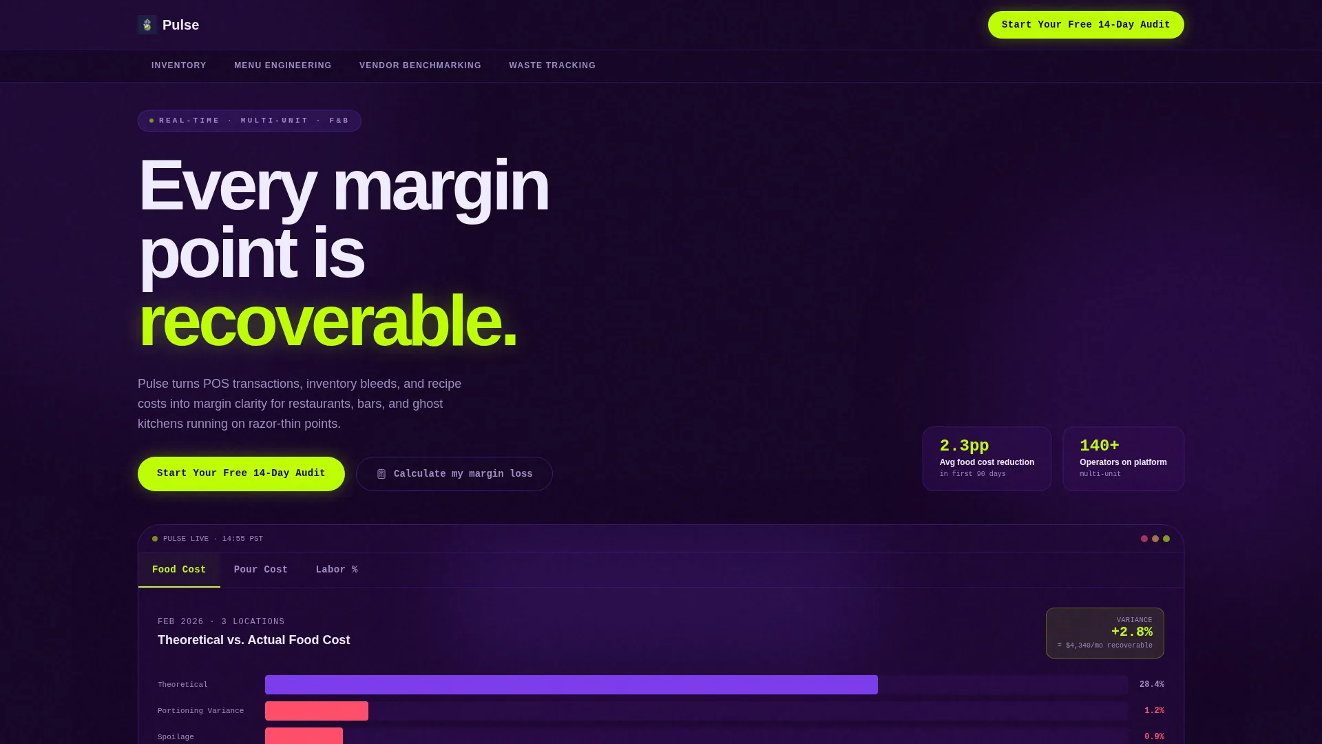 Premium Service Landing Page Template