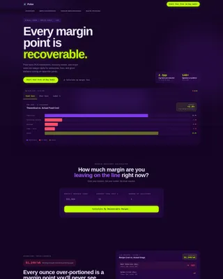 Premium Service Landing Page Template