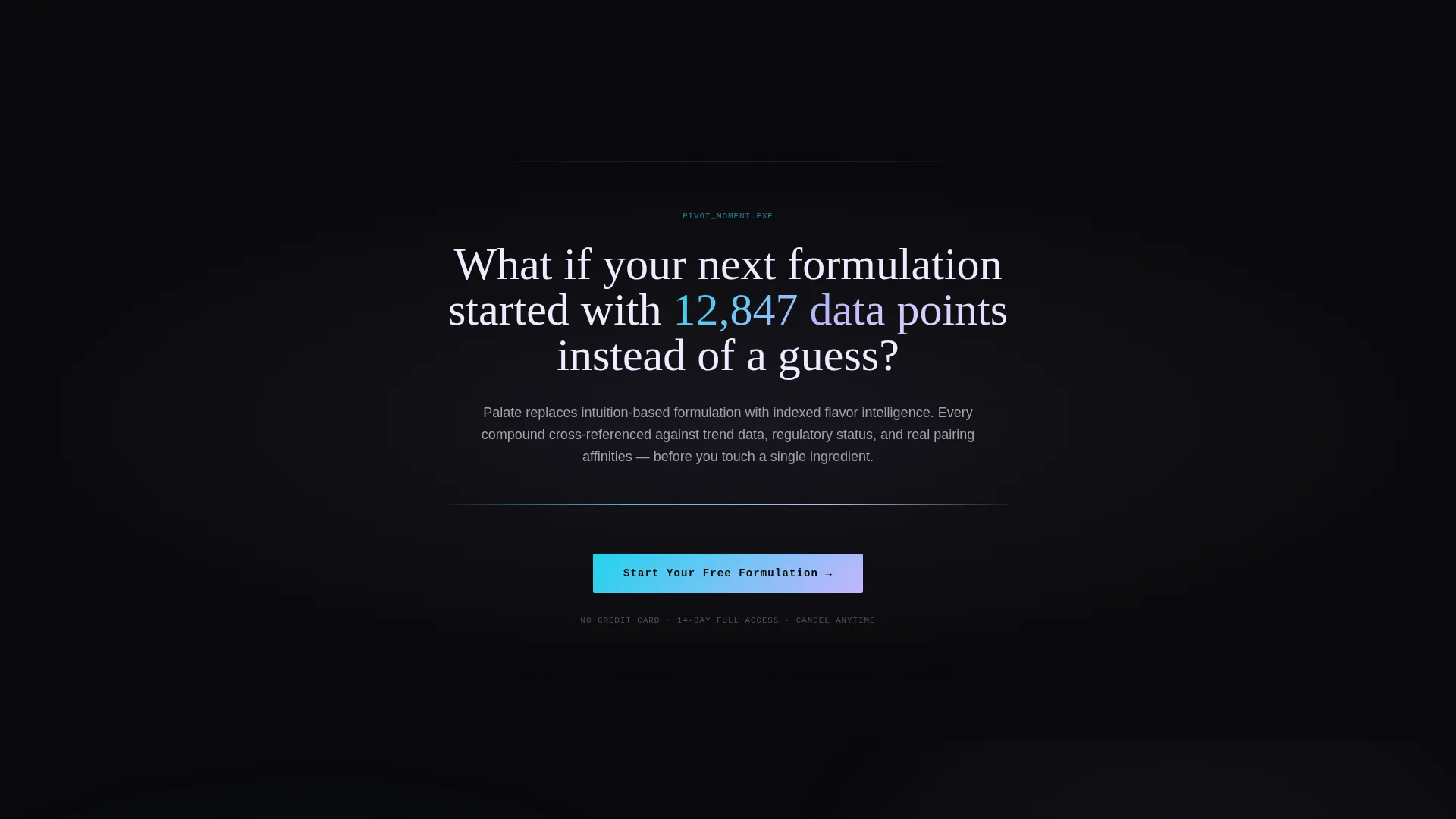 Food & Beverage Membership Landing Page Template