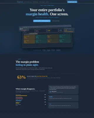 FoodTech Startup Professional Website Template