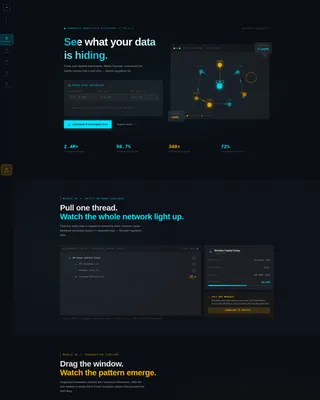 Forensic Vertical SaaS Cost Calculator Website Template