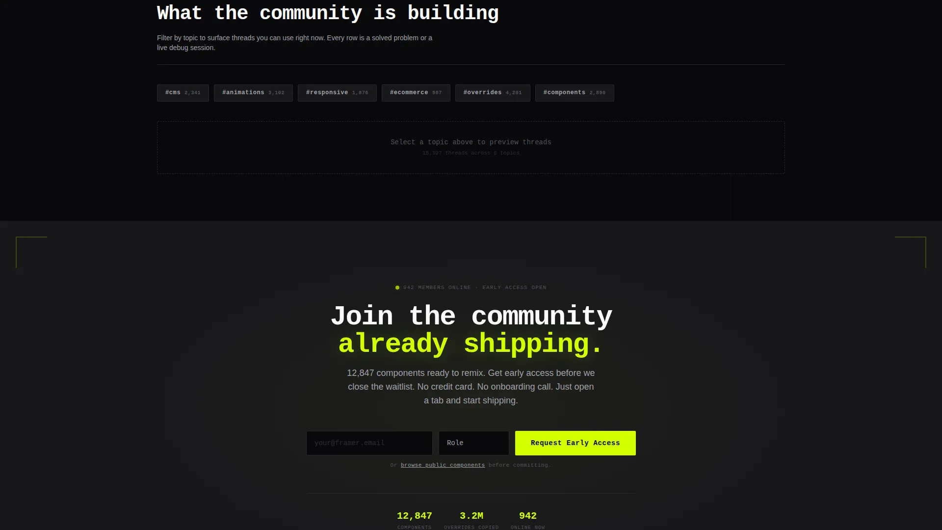 High Velocity Framer | Free Website Template | Rocket