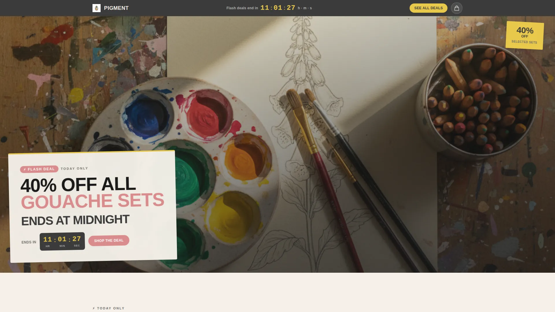 Local Brick & Mortar Business Pre-Launch & Coming Soon Website Template