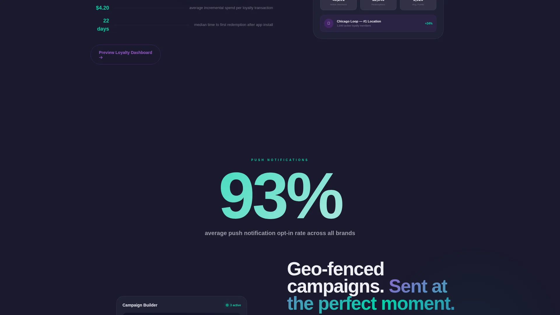 Powerful Mobile App Landing Page Template