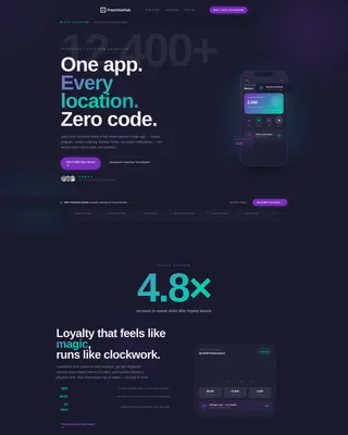 Powerful Mobile App Landing Page Template