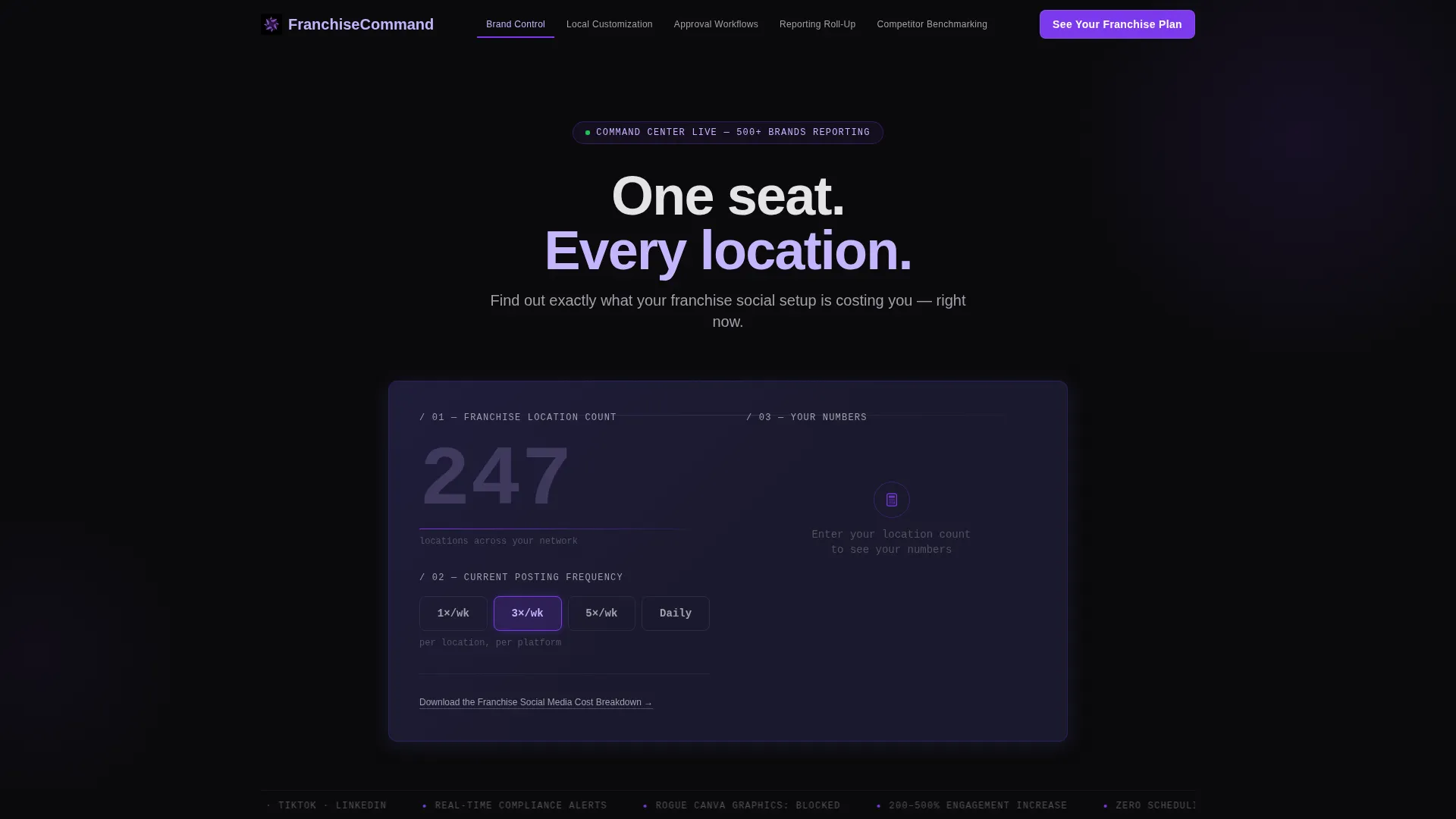 Powerful Social Management Landing Page Template