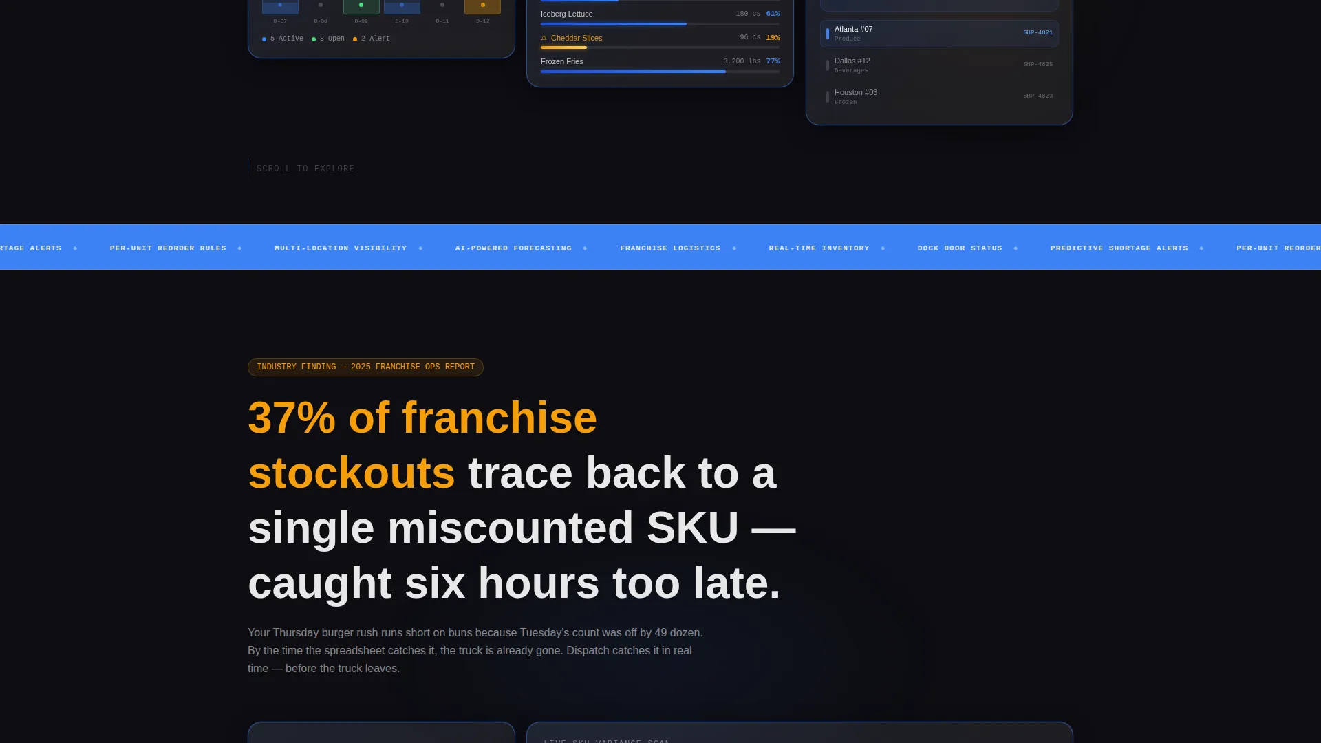 High-Converting Warehouse Landing Page Template