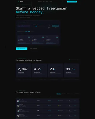 Directory Landing Page Template - Roster