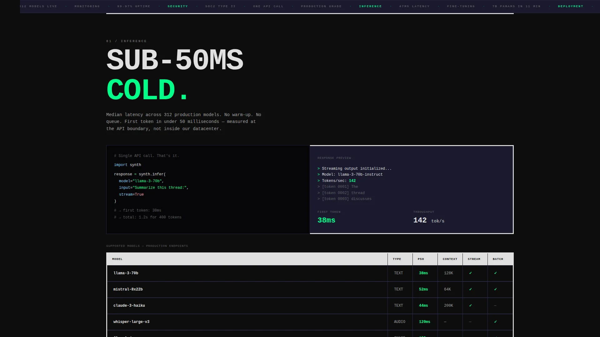 Generative AI Platform Landing Page Template