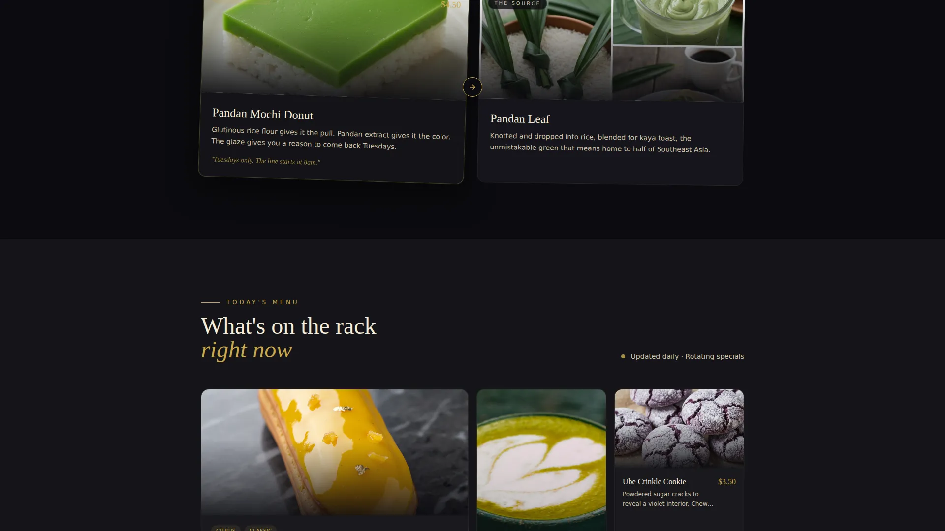Artisan Bakery Landing Page Template
