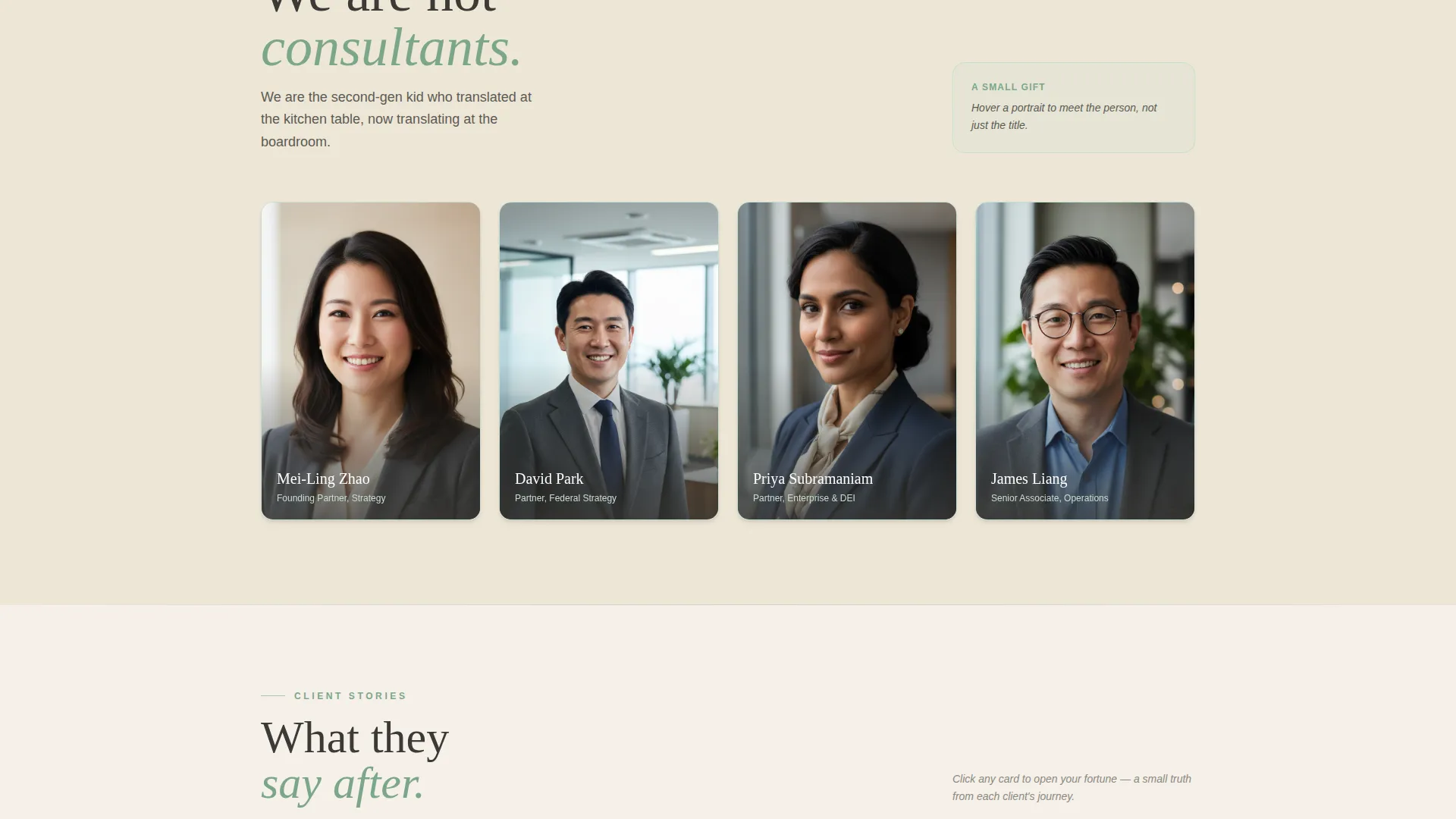 Neoretro Consulting Landing Page Template