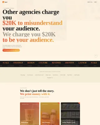 Modern Art Landing Page Template
