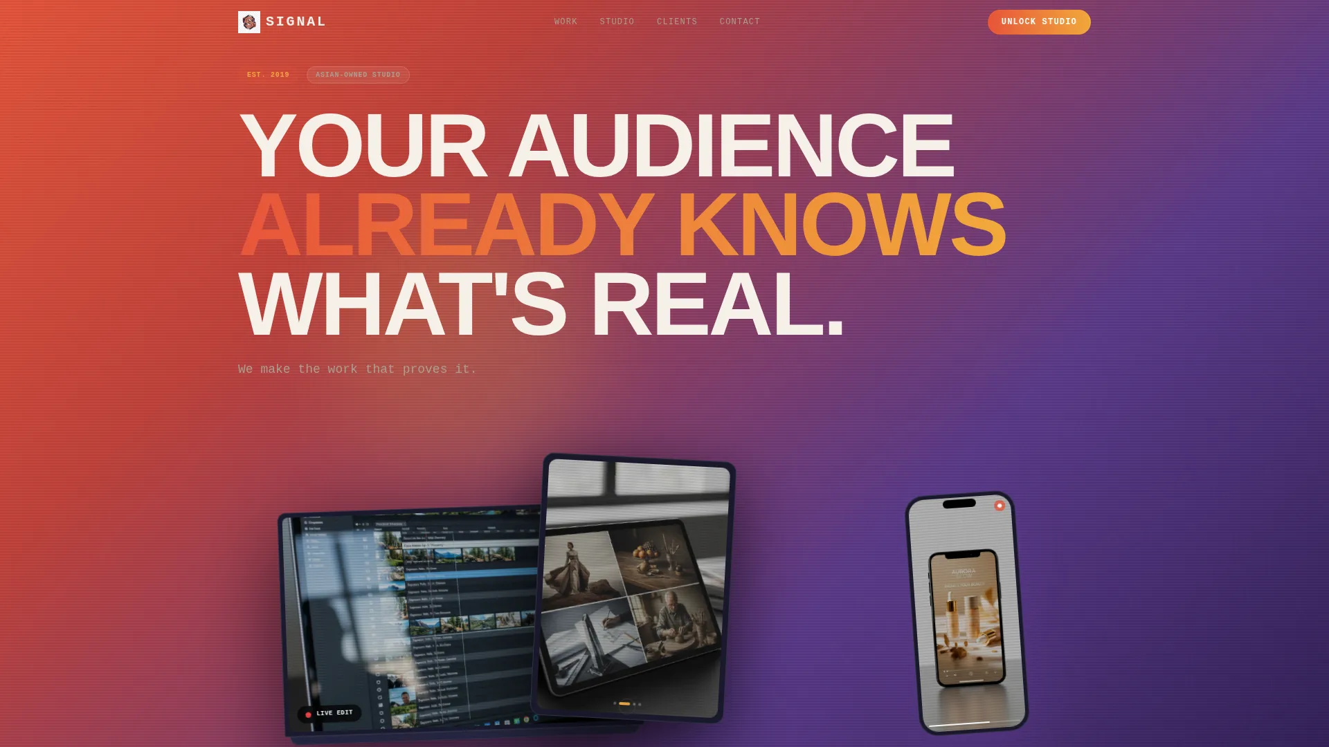 Premium Art Landing Page Template