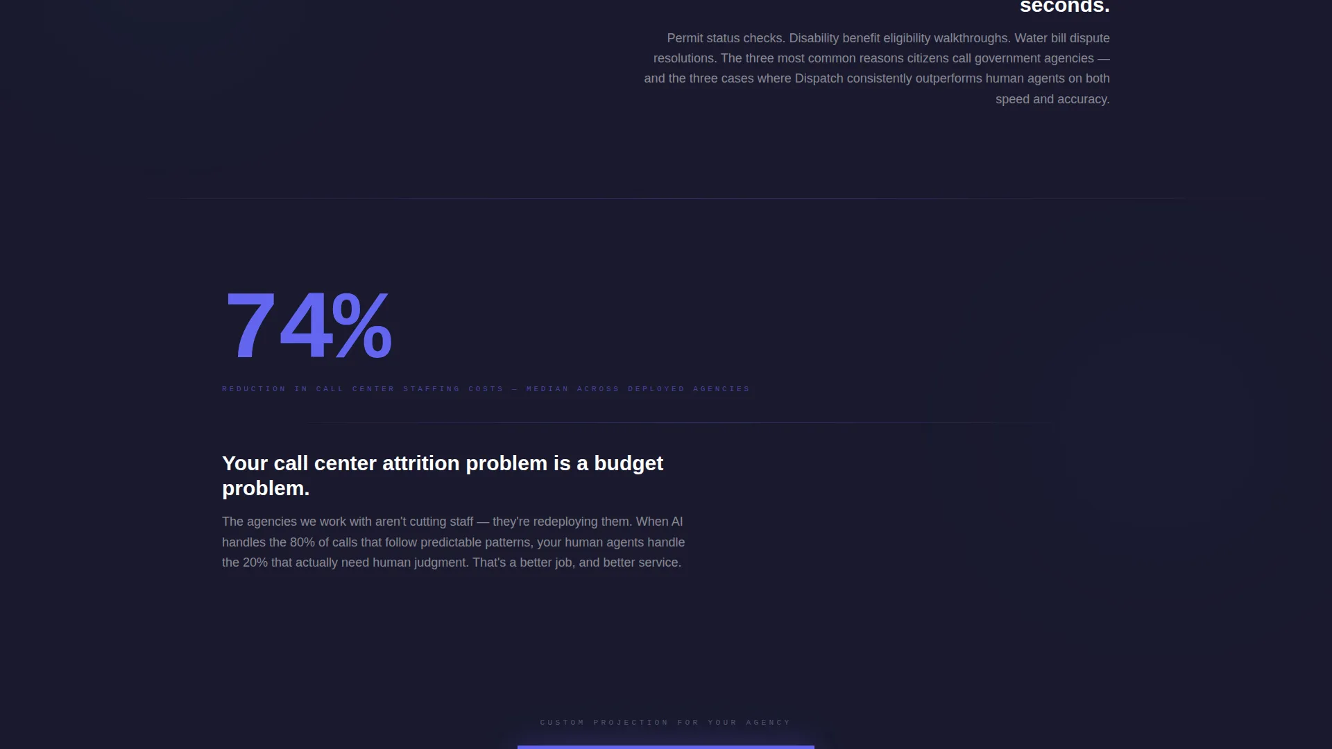 Smart Government Ops Landing Page Template