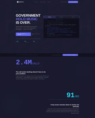 Smart Government Ops Landing Page Template