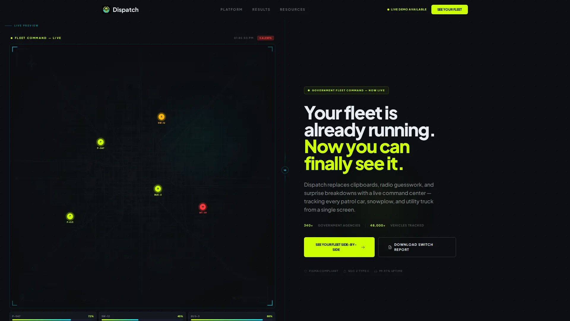 Smart Operations Landing Page Template