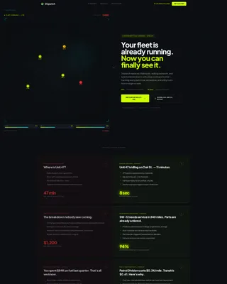 Smart Operations Landing Page Template