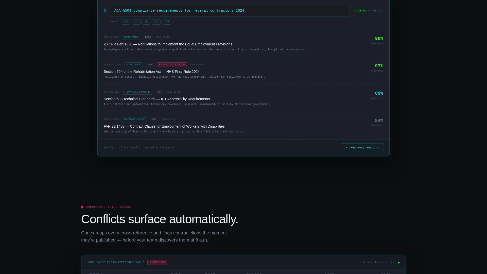 Government Knowledge Base Landing Page Template