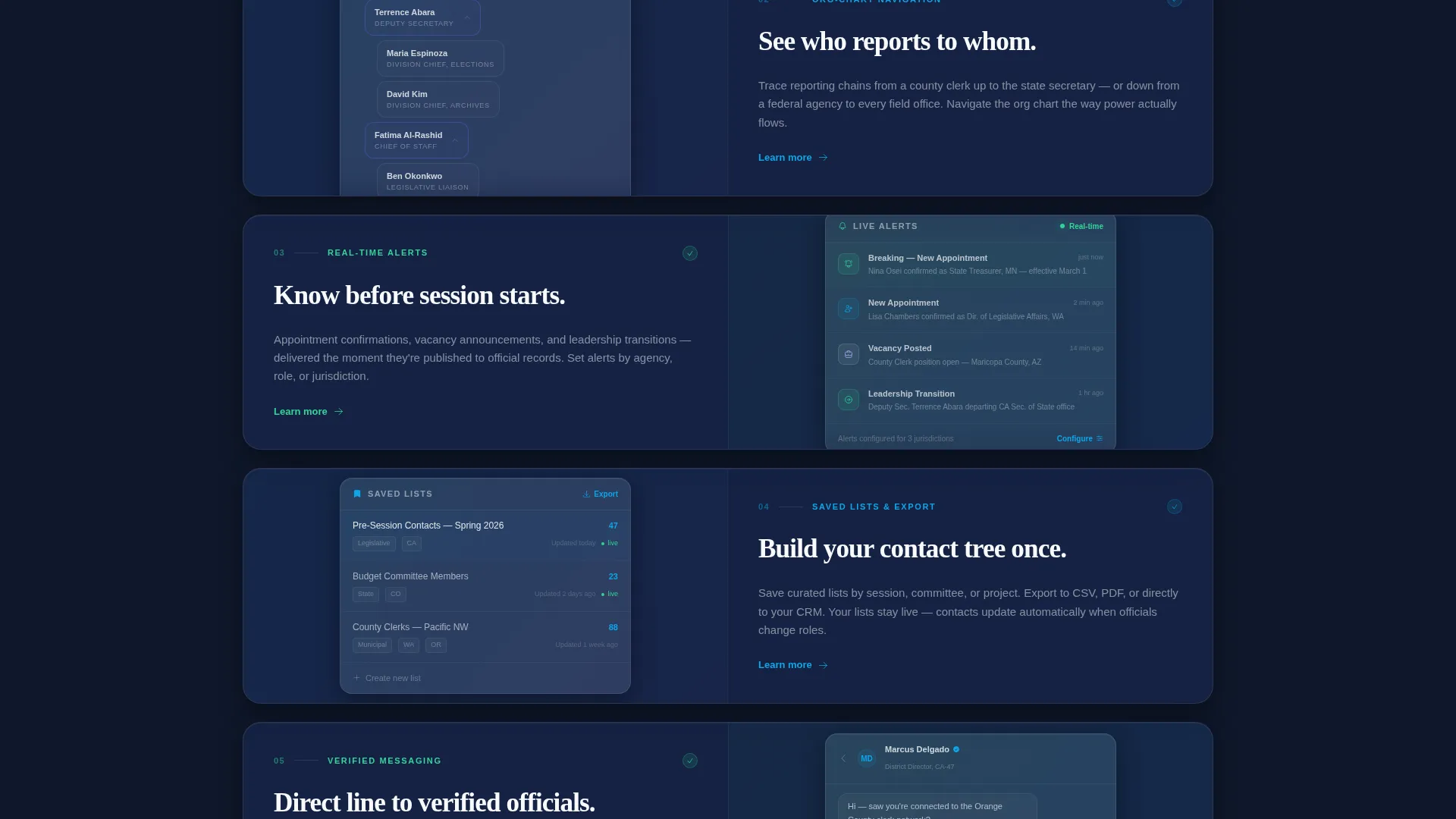 Membership Directory Landing Page Template