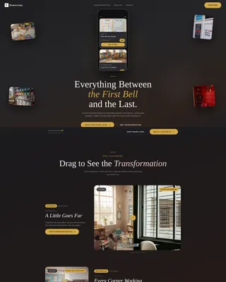 Back to School Classroom Shop Landing Page