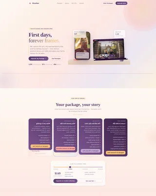 Back-to-School Photo & Video Studio Landing Page