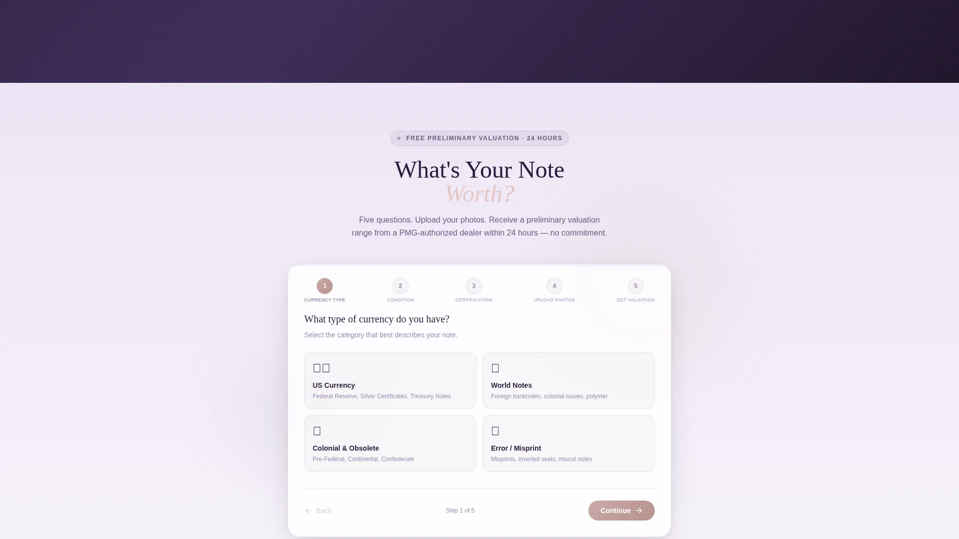 Specialist Coin & Numismatics Professional Website Template