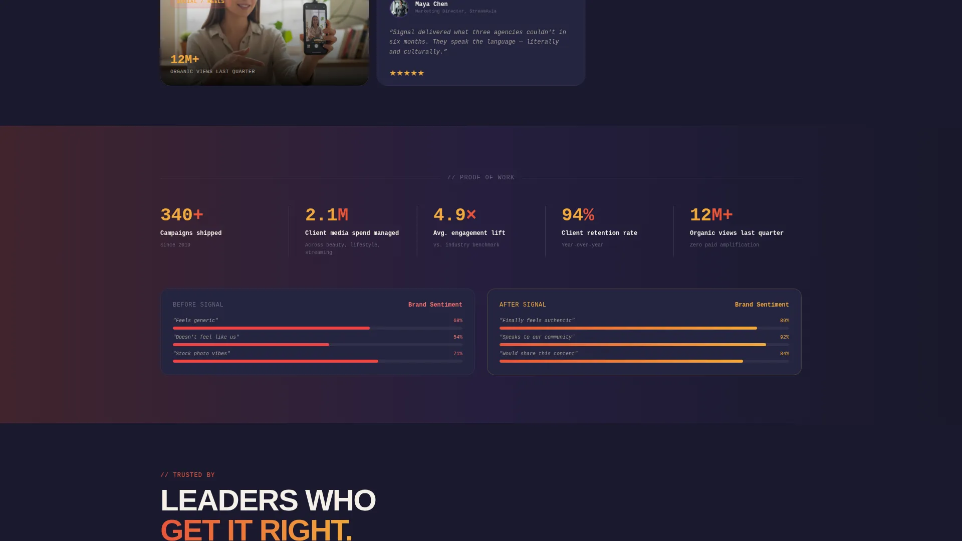 Authentic Basketry Landing Page Template